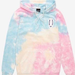 NWT Studio Ghibli Spirited Away Icons Tie-Dye Hoodie sz S